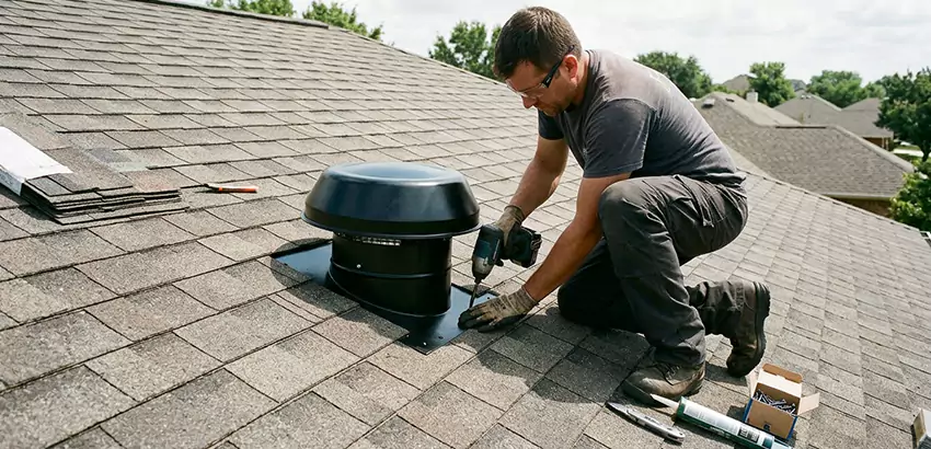 Roof Vent Fan Installation in Columbus