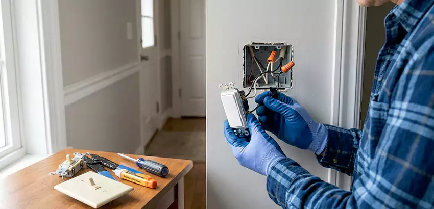 Motion Sensor Light Switch Replacement in Columbus