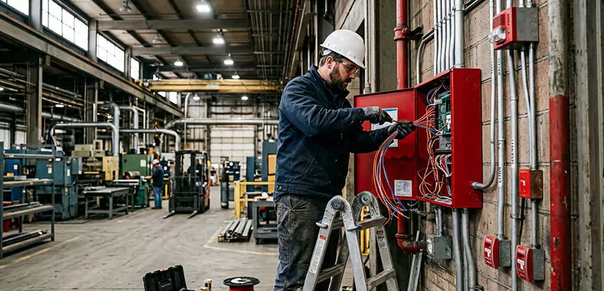 Industrial Fire Alarm Installation in Columbus