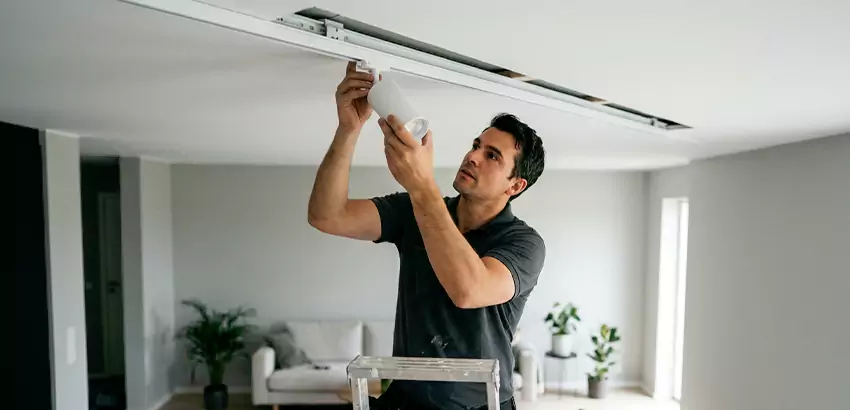 Recessed Track Lighting Installation in Columbus
