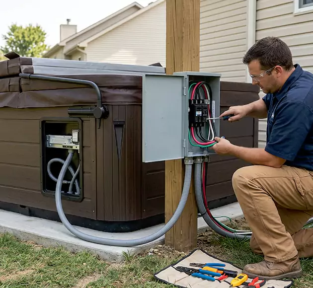 Professional Hot Tub Electrical Installation: Your Local Spa Wiring Team in Columbus, OH